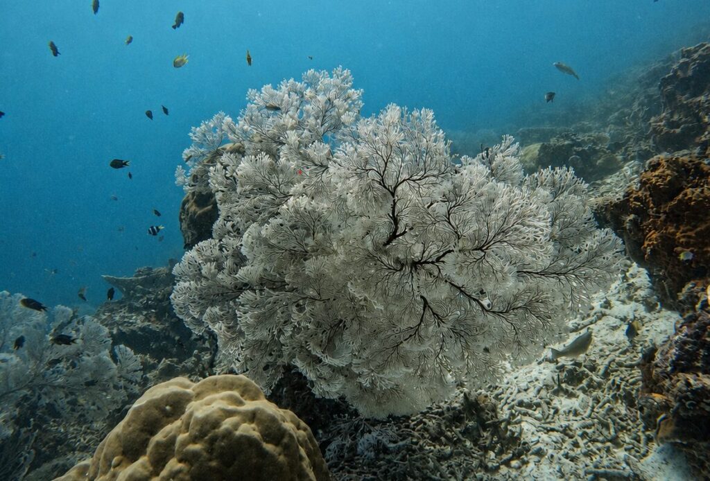 gorgonias en raja ampat